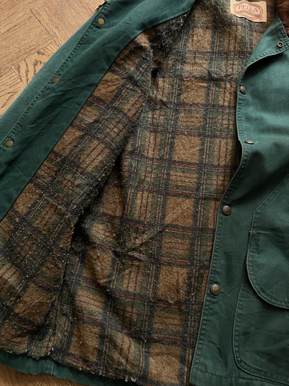 [M]90's Made in USA 빈티지 페이딩 헌팅 자켓 상품이미지7