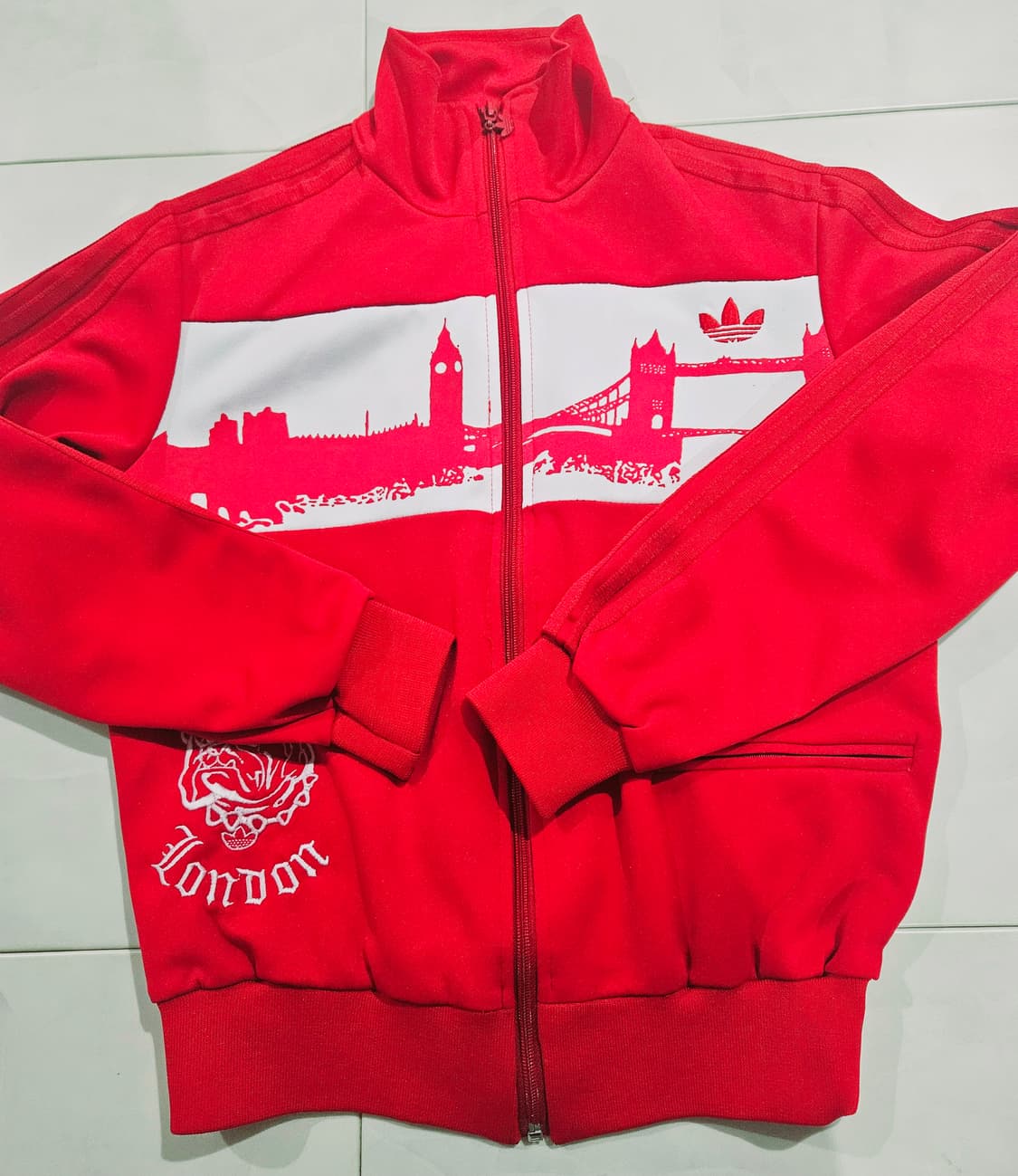 ☆빈티지아디다스☆런던저지탑 상품이미지1