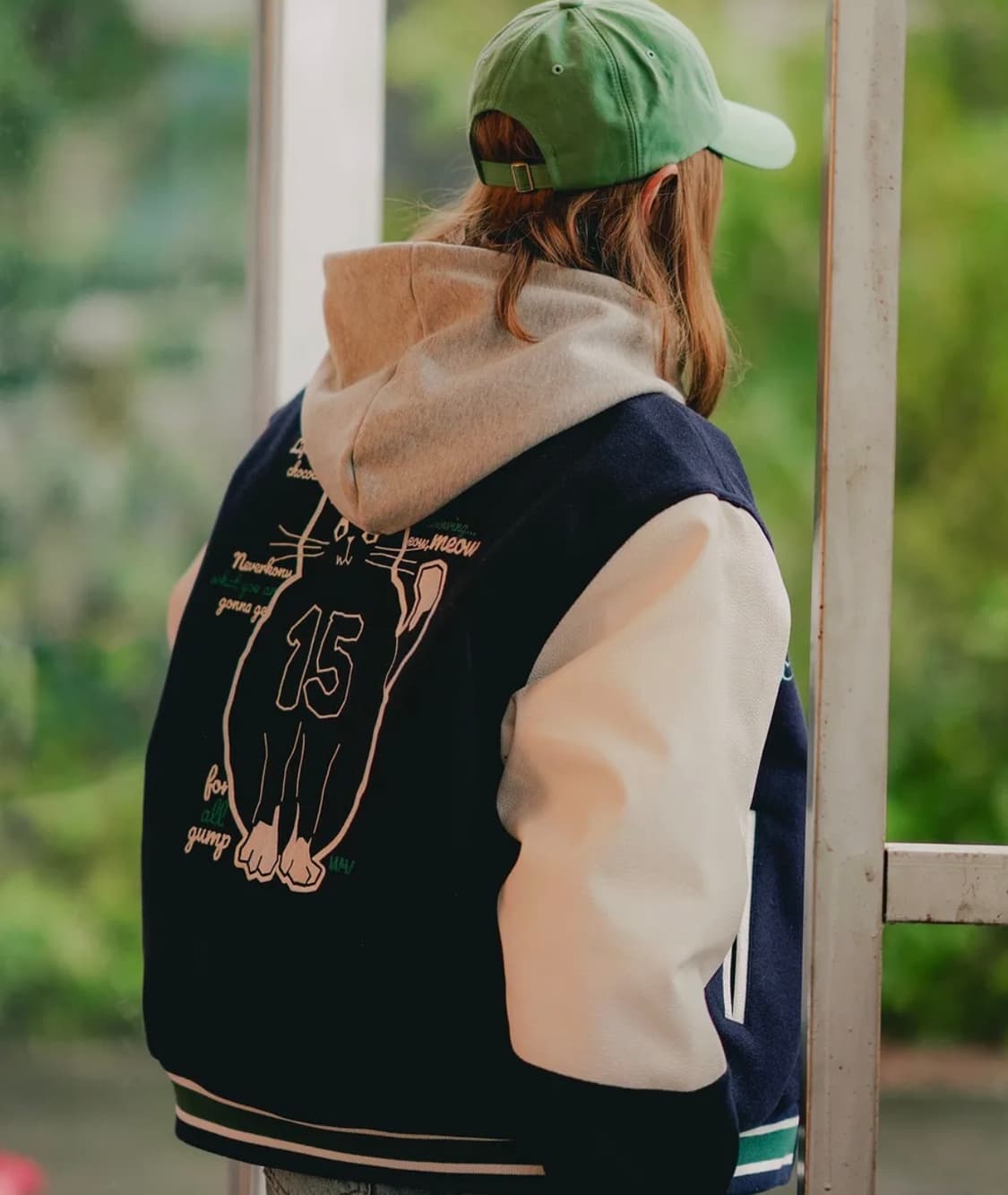 레스트 스타디움 점퍼 네이비 바시티 자켓 상품이미지2