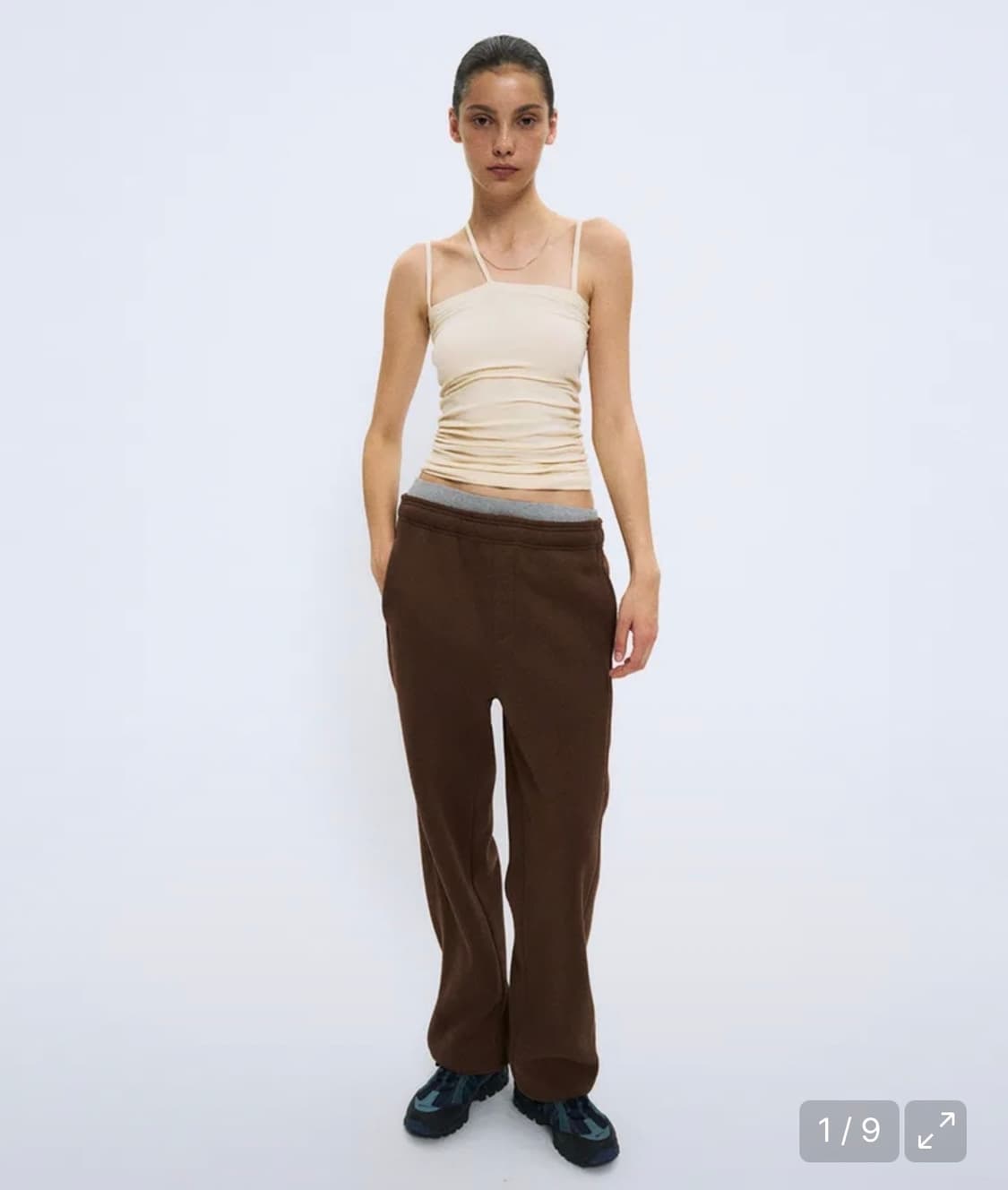 파르티멘토우먼 와이드 스웻 팬츠 상품이미지1