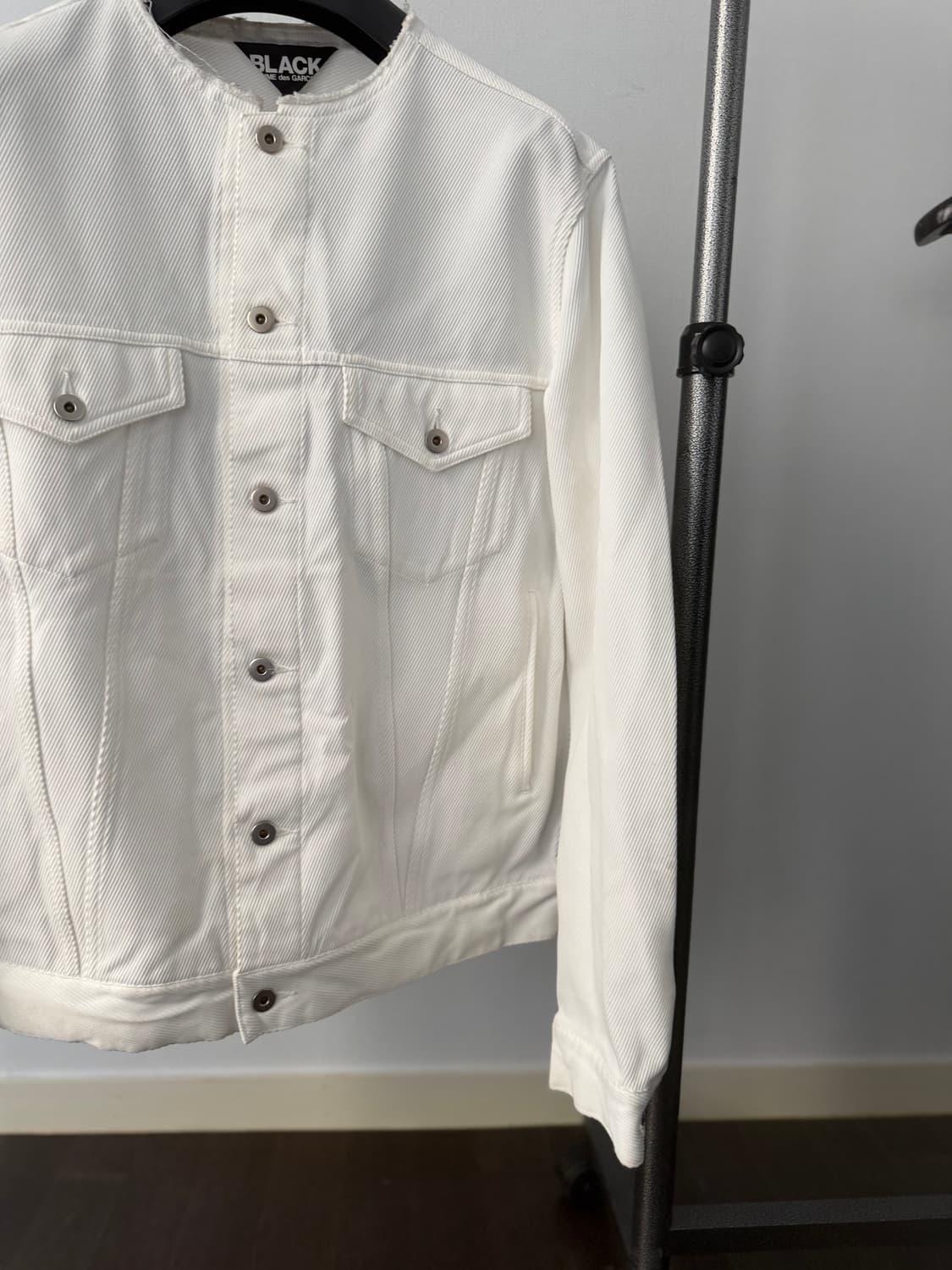 꼼데가르송 블랙 라인 카라리스 자켓 XL 상품이미지7