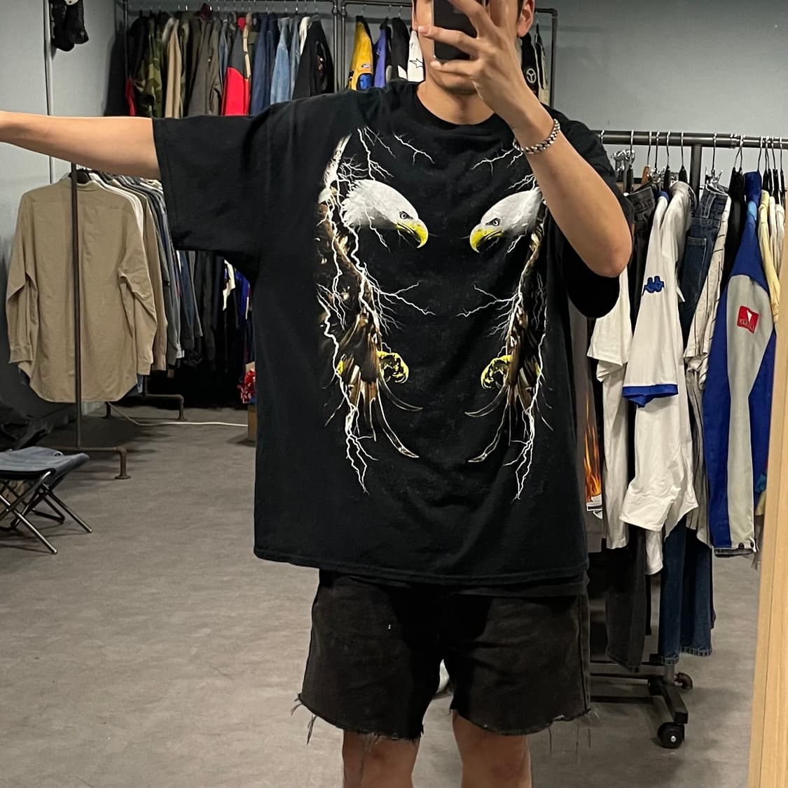 빈티지 프린팅 반팔 (110) 상품이미지5