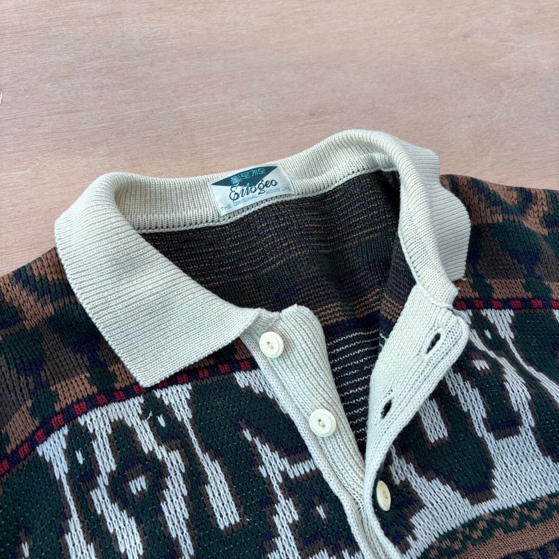 Willogeo Pattern Knit Sweater 상품이미지3