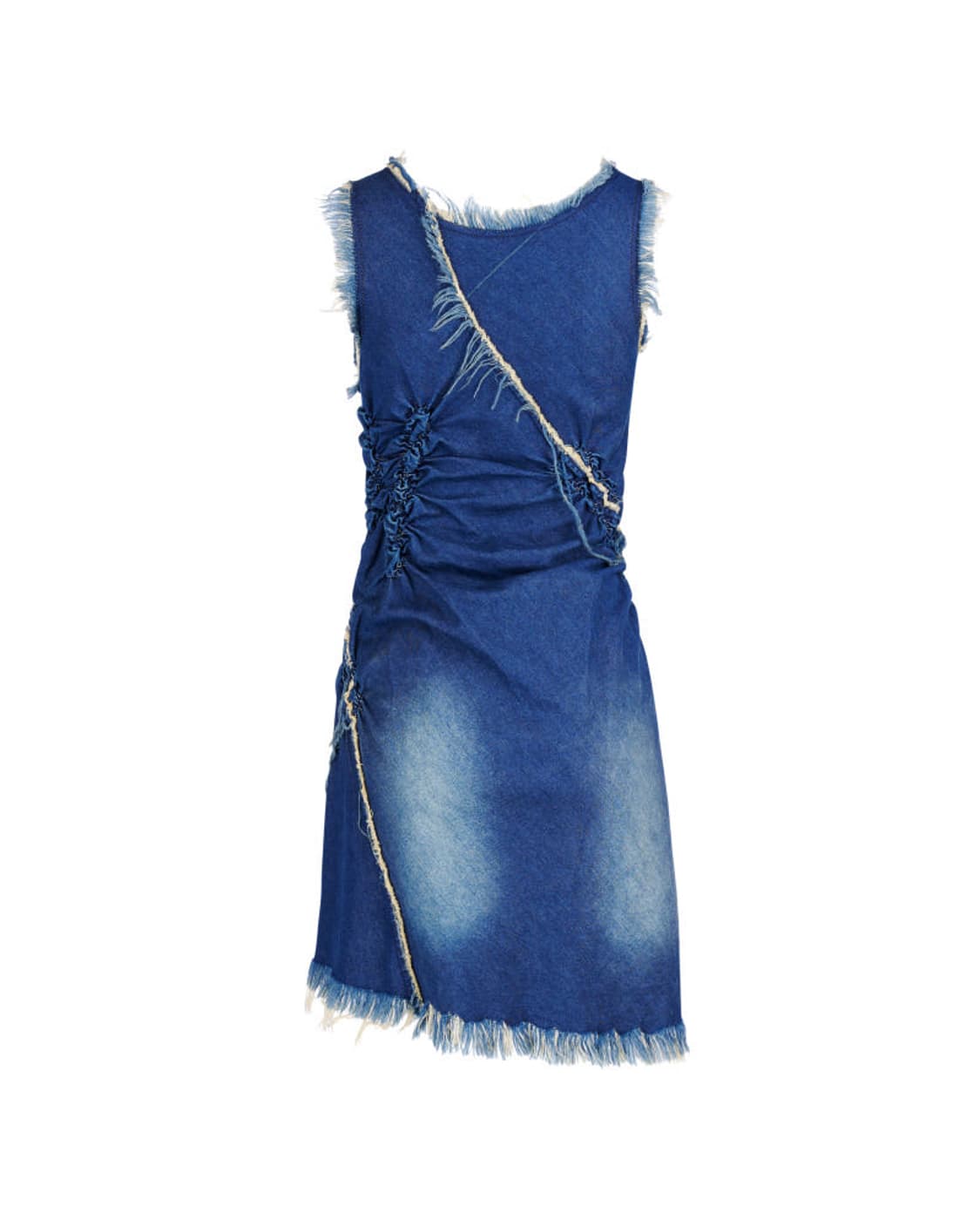 [S] 폰더러 STORM SMOCKED DENIM DRESS S25WDD 상품이미지2