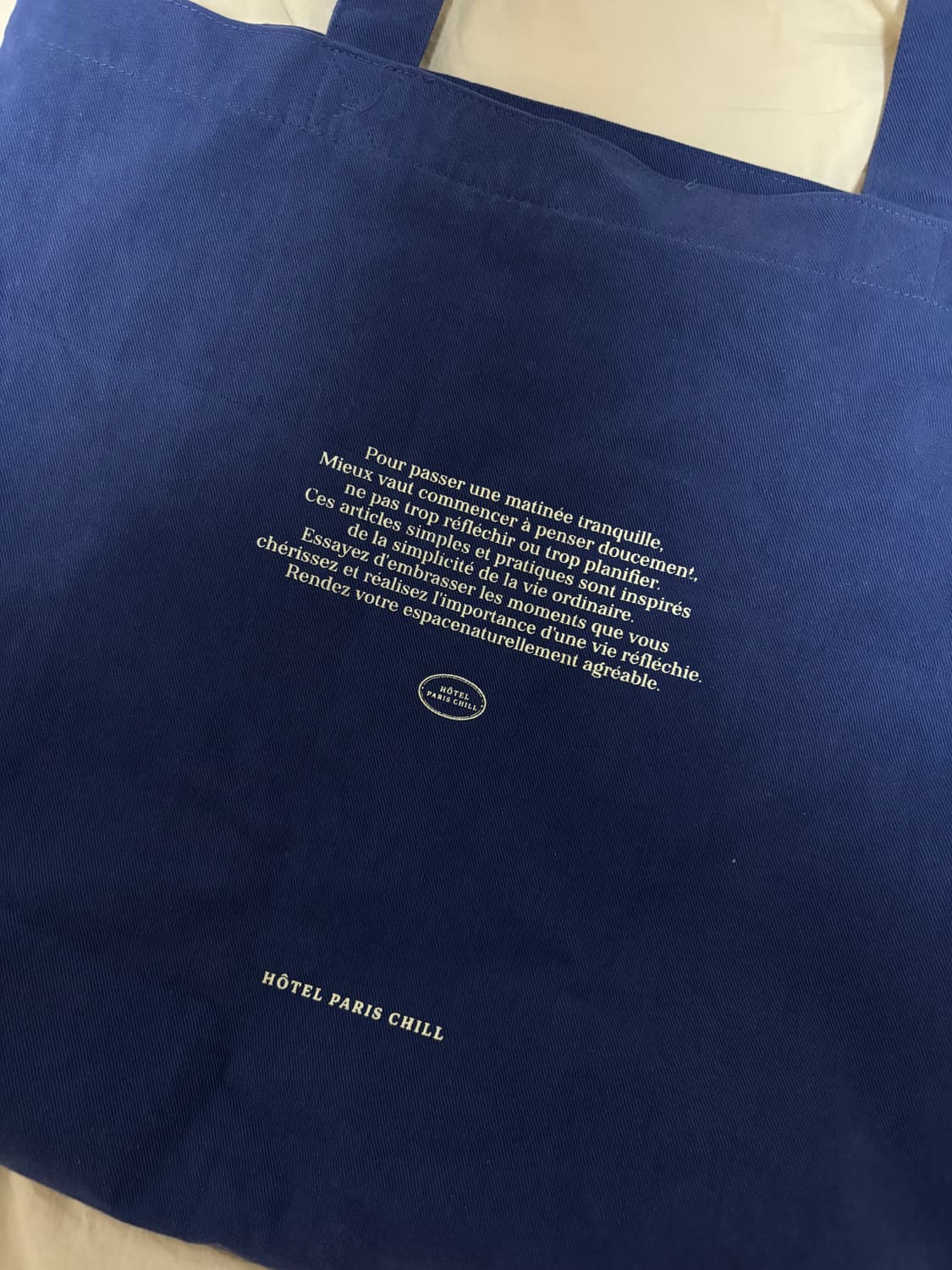 호텔파리칠 Hotel paris chill 에코백  상품이미지5