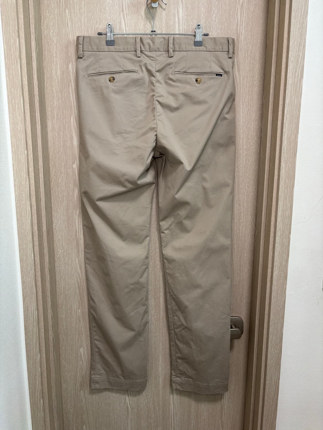 23SS)폴로 스트레이트핏 치노팬츠32"/라이트베이지 상품이미지3