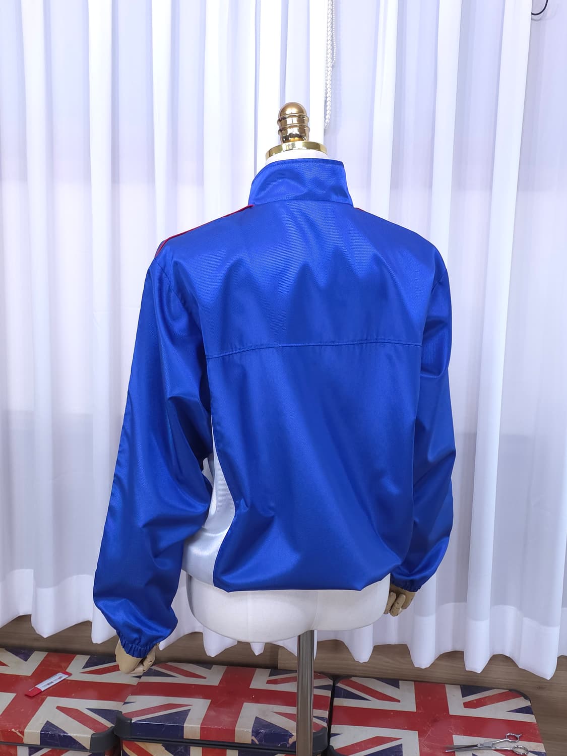 06's 아디다스 블루 화이트 배색 트랙탑 상품이미지3