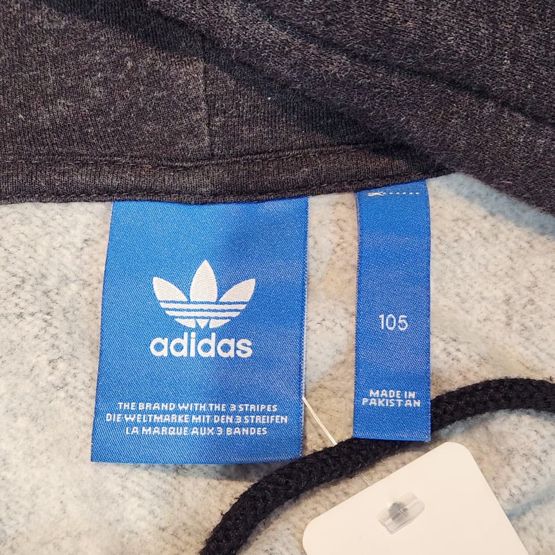 아디다스 그레이 후드집업 (105) 상품이미지2