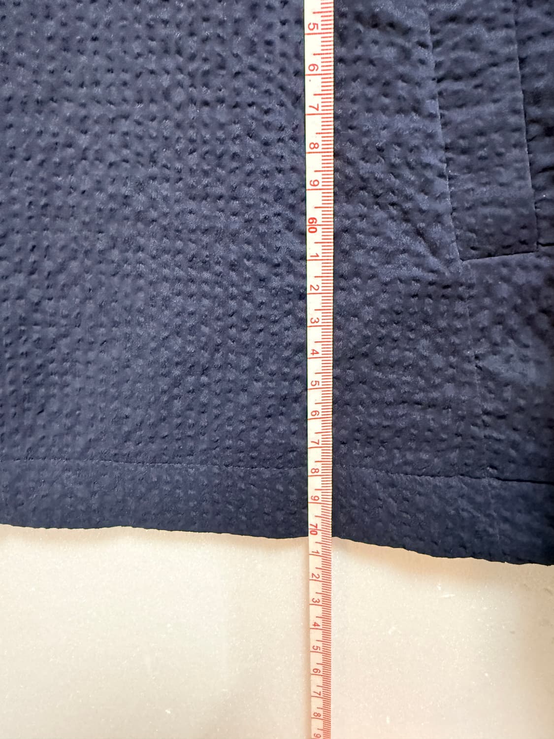 와이드앵글 골프 집업 자켓 110 네이비 기능성 바람막이 점퍼 상품이미지9