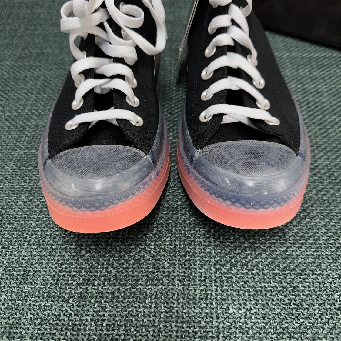 컨버스 남성 척 테일러 올스타 블랙 와일드망고 스니커즈 상품이미지5