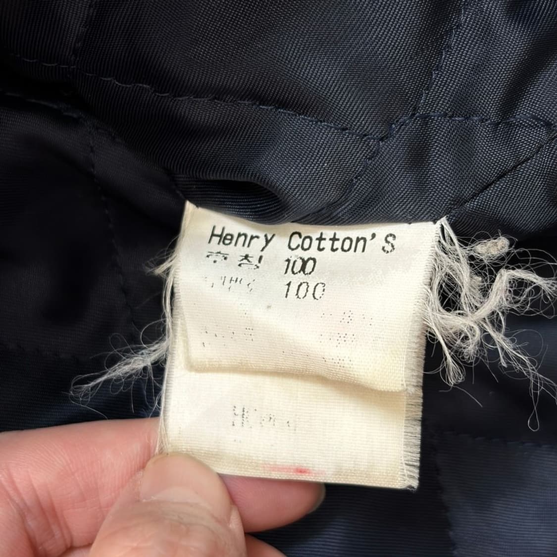 HENRY COTTONS 체크자켓 100 상품이미지5