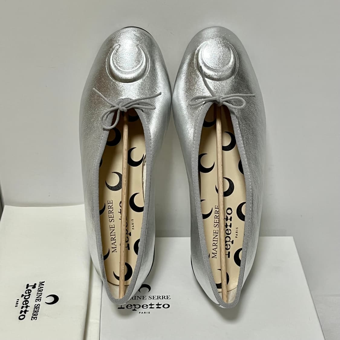 [38]마린세르 x 레페토 25ss 플랫슈즈/실버 상품이미지2