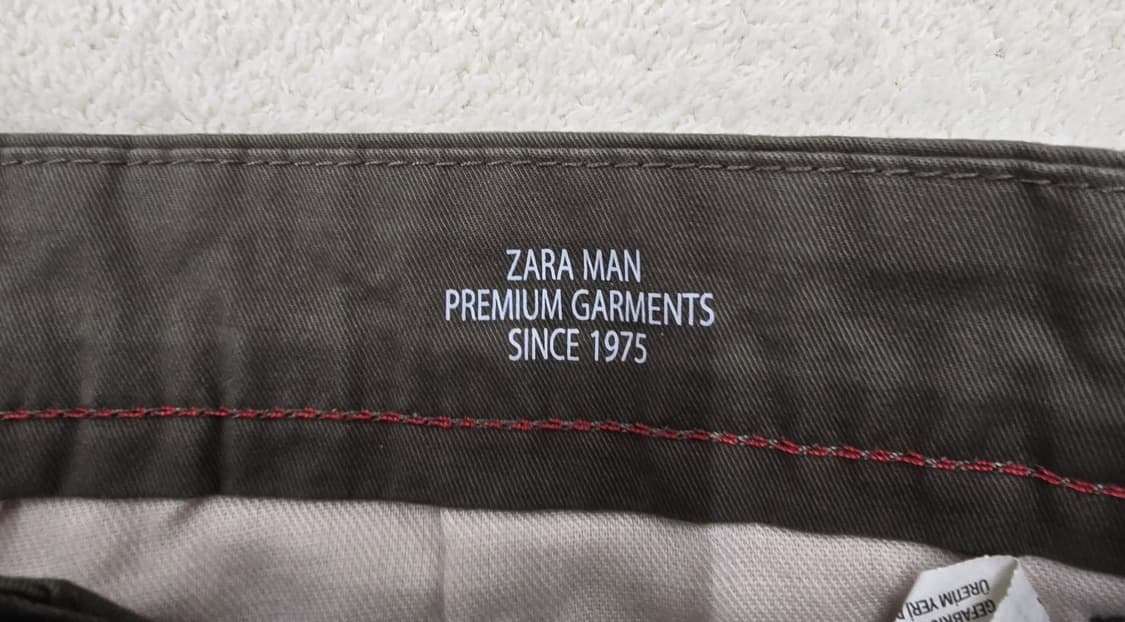 자라맨 새상품 남자 면바지. 
싸이즈30 상품이미지4