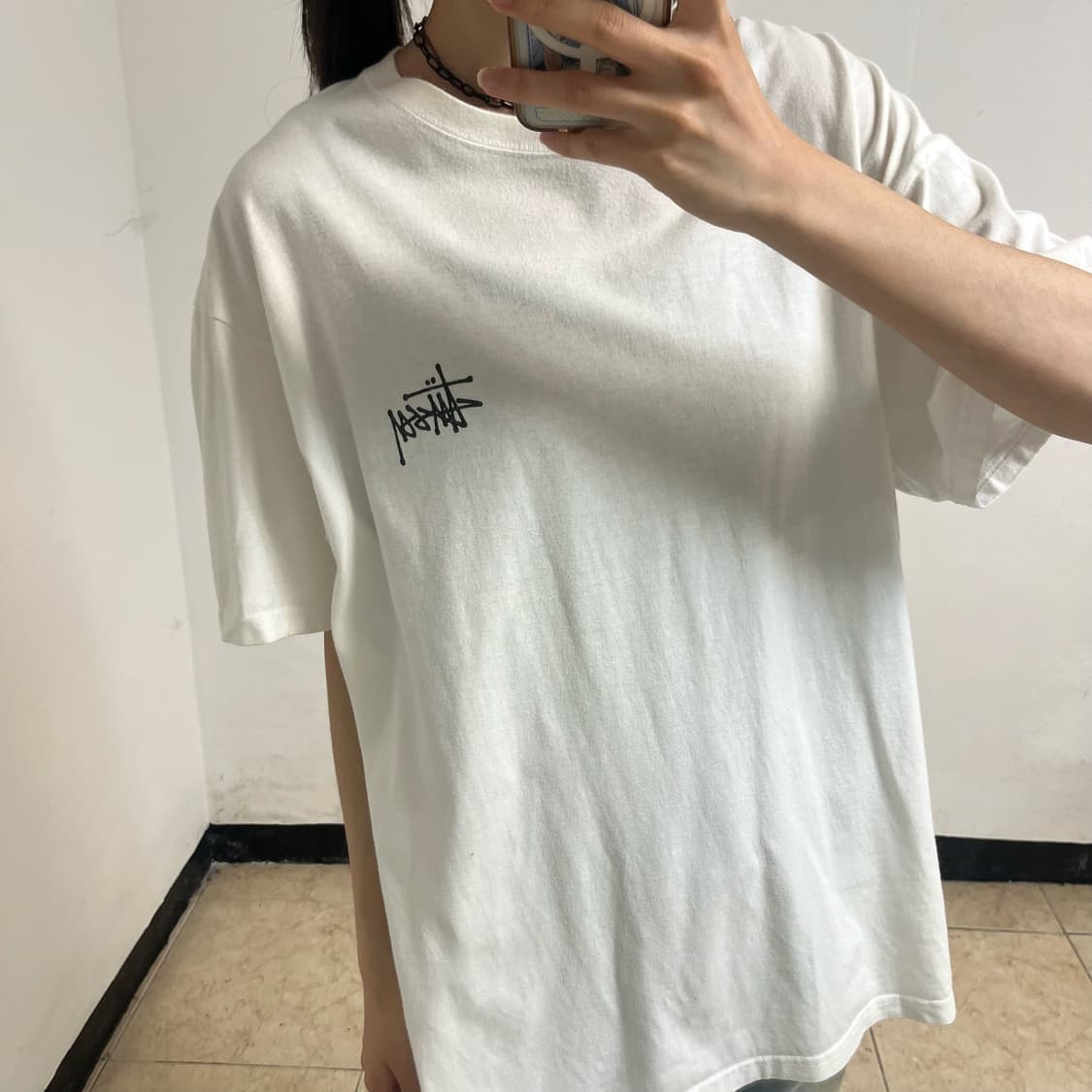 Stussy Stock Logo T-Shirt 상품이미지2