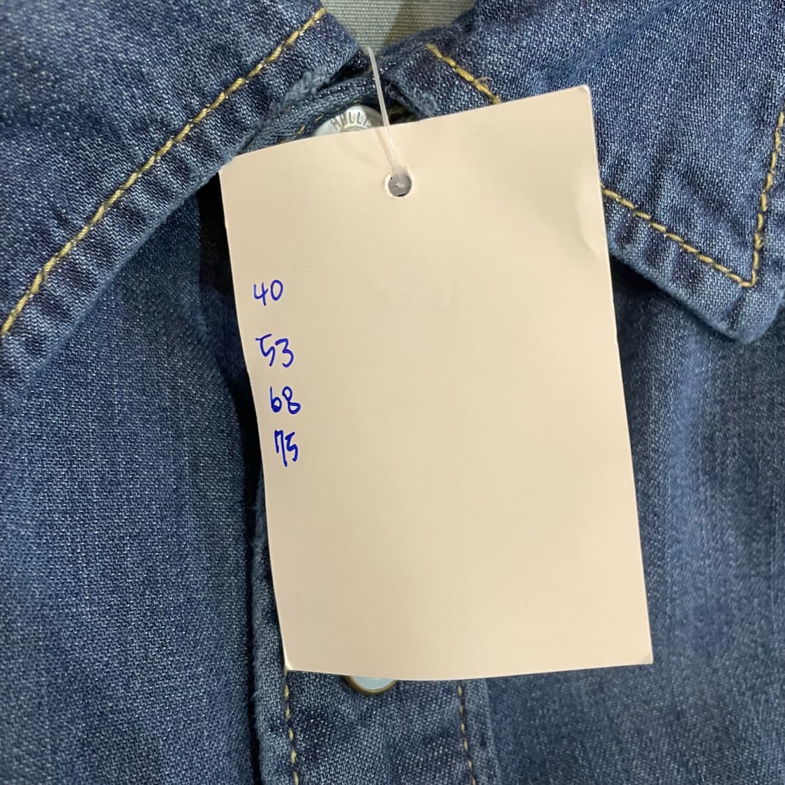  (M) HOLLISTER 데님 셔츠 상품이미지8