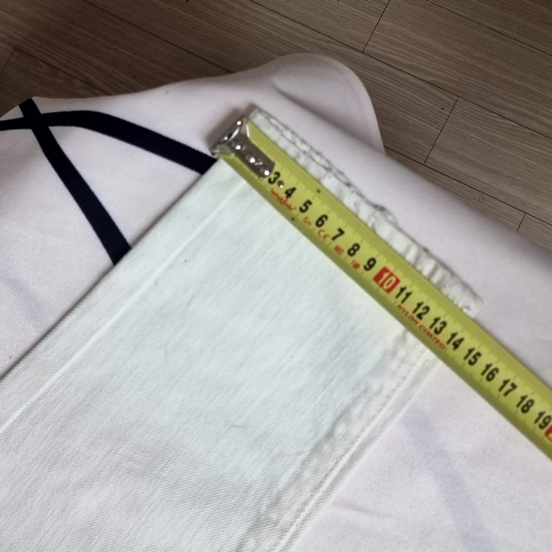 폴로 데님엔서플라이 화이트 데미지 청바지(32) 상품이미지4