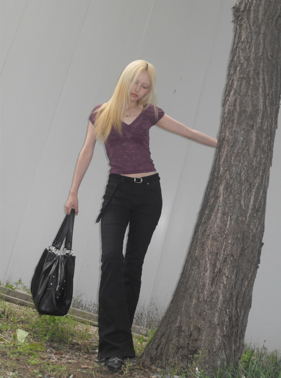 애즈온 보니타 빅 백_블랙 상품이미지3