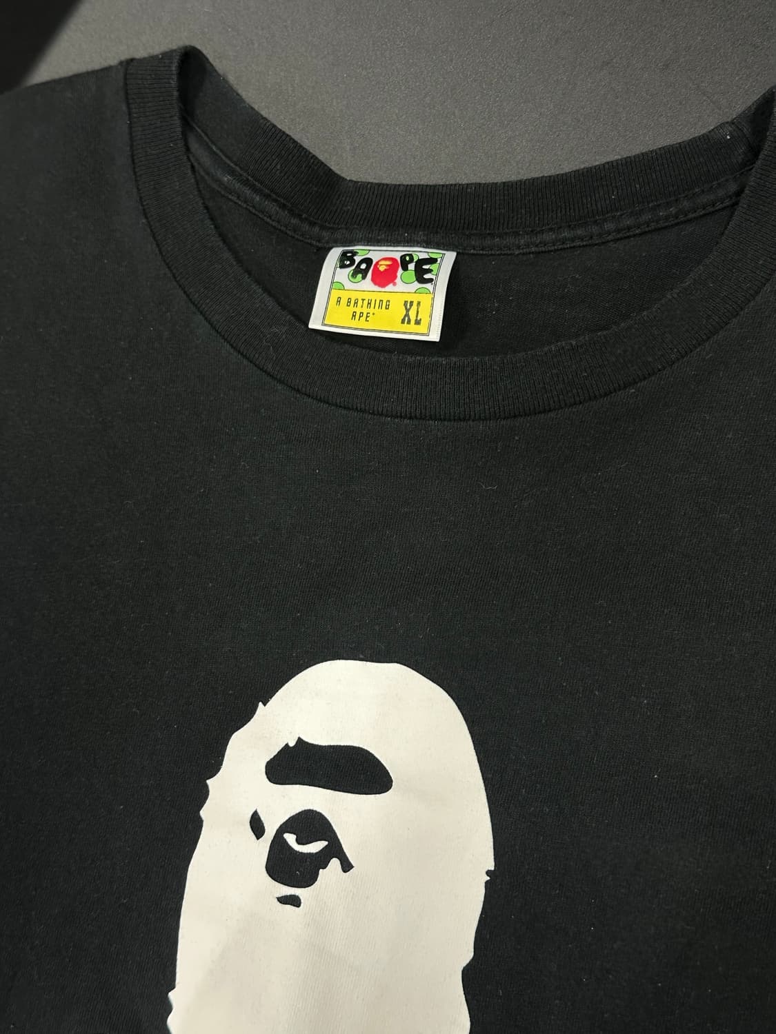 베이프 파이럿 스토어 그래픽 긴팔 블랙 롱슬리브 티 상품이미지5