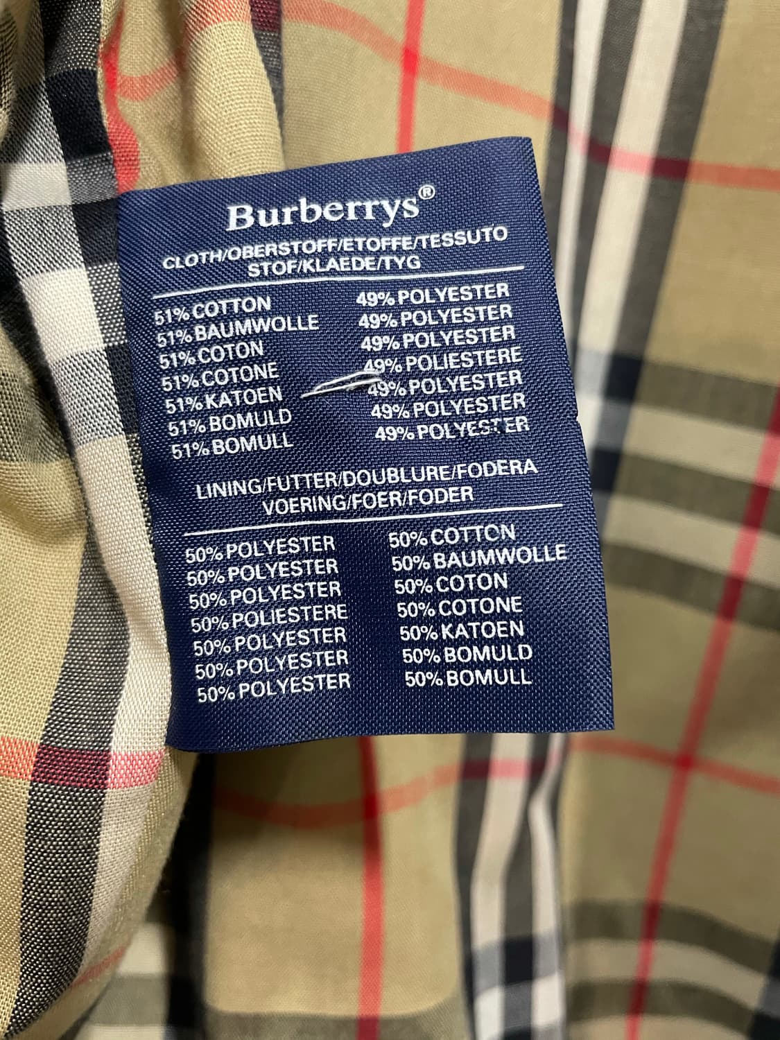 버버리자켓 100-105 상품이미지3