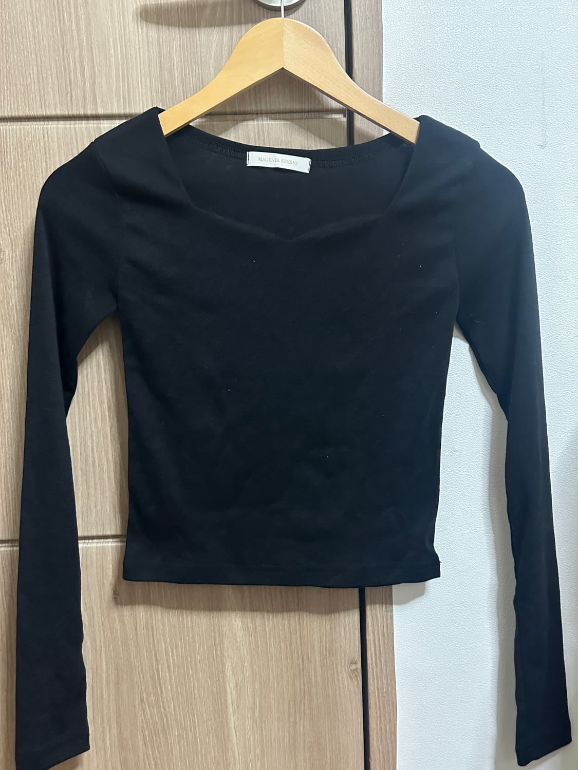 스퀘어넥 긴팔 상품이미지2