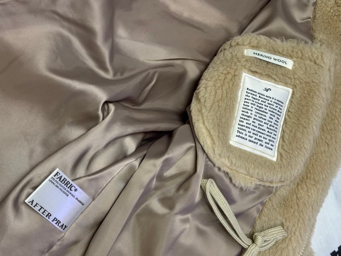 더일마 콰트로 밀리터리 보아 파카 상품이미지5