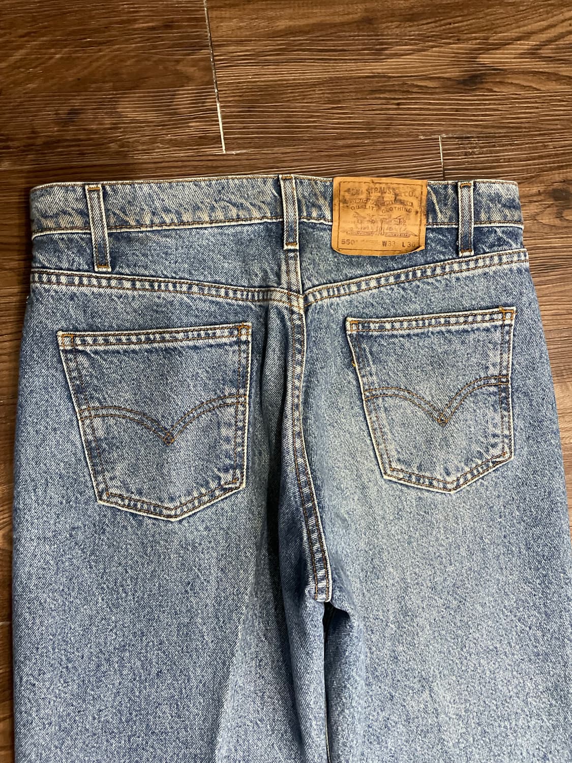 90s 리바이스 550 콜롬비아 릴렉시드 데님 팬츠 상품이미지7