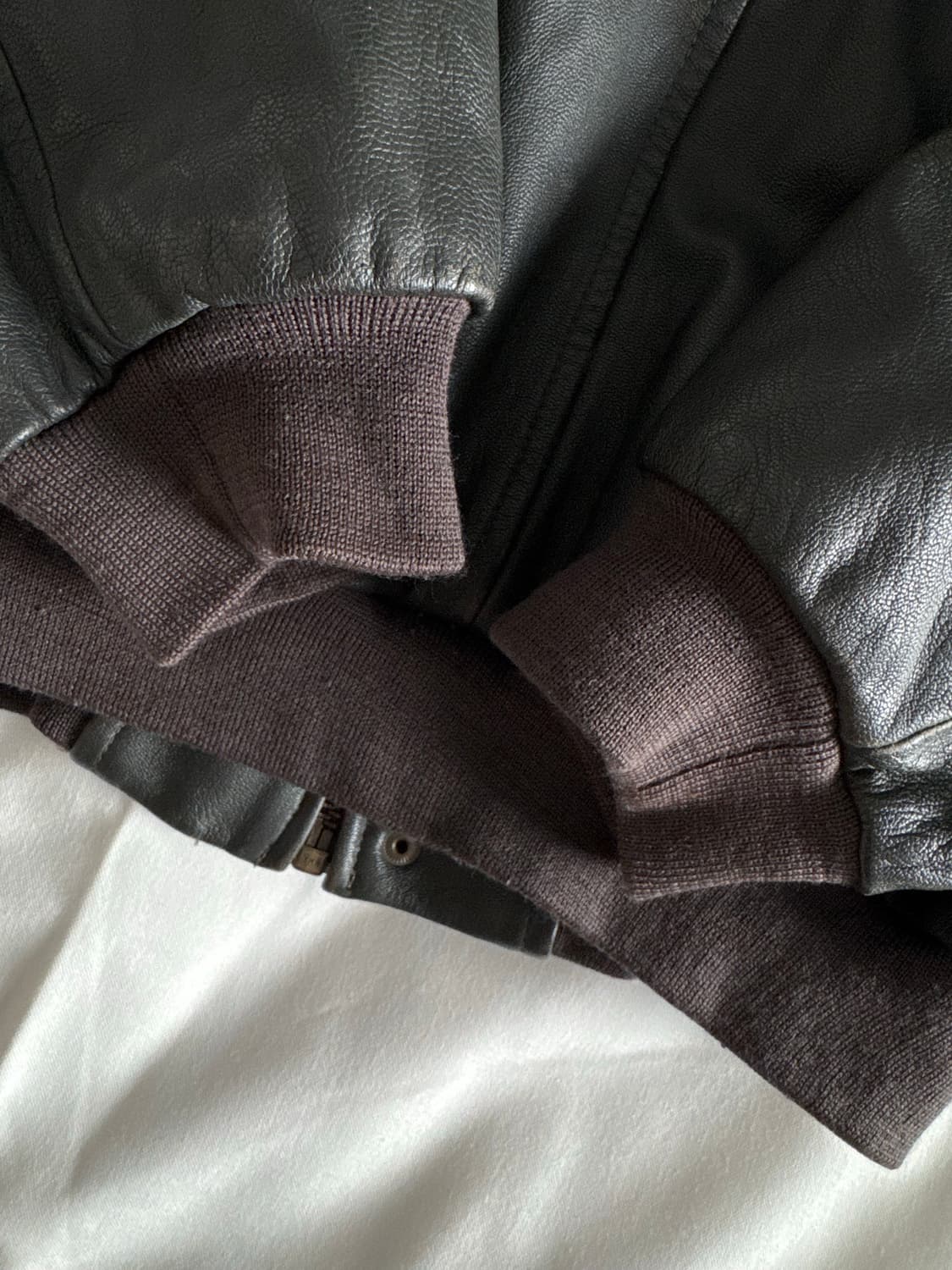 [M] 엘엘빈 ll bean a2 고트 레더 가죽자켓 상품이미지6