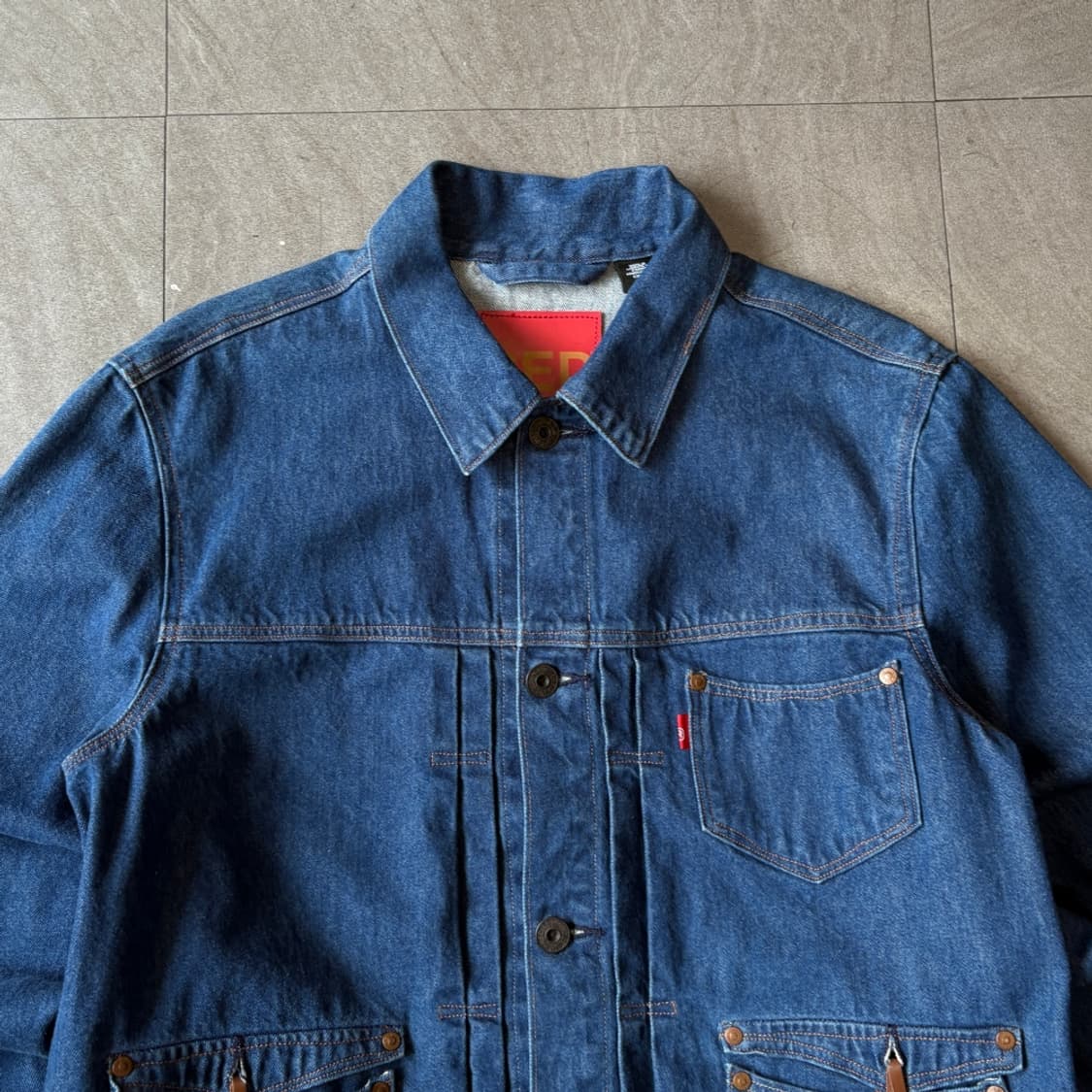 리바이스 정품 레드 타입2 데님 자켓 상품이미지3
