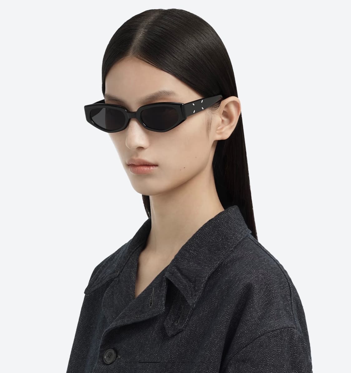 메종 마르지엘라 × 젠틀몬스터 선글라스 MM205 블랙 상품이미지9