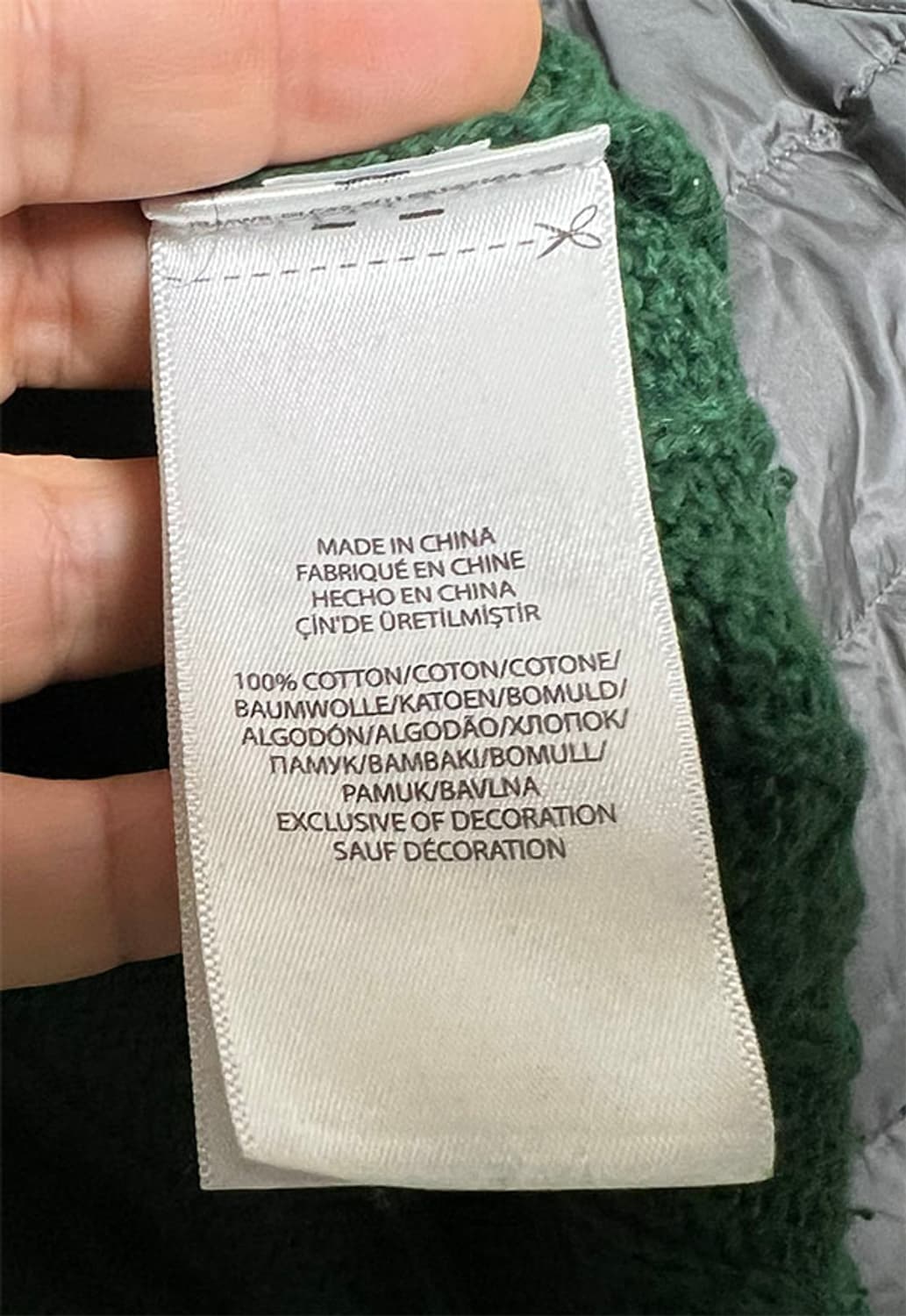 POLO 폴로 남자 꽈배기니트 케이블 그린 XL 105 상품이미지5