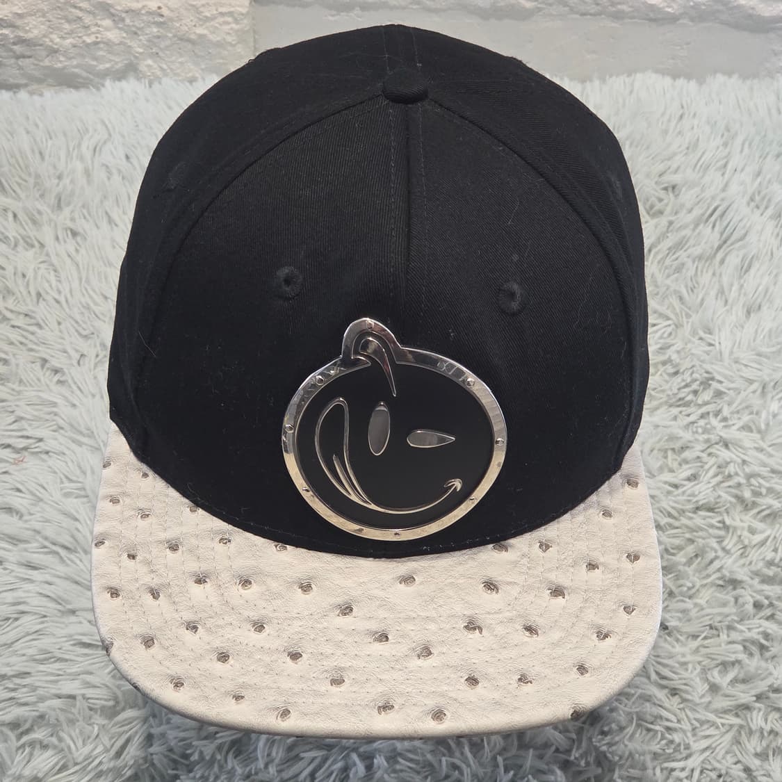 p8-5:YUMS 스마일 플레이트 스냅백(Free약 56-60cm) 상품이미지1