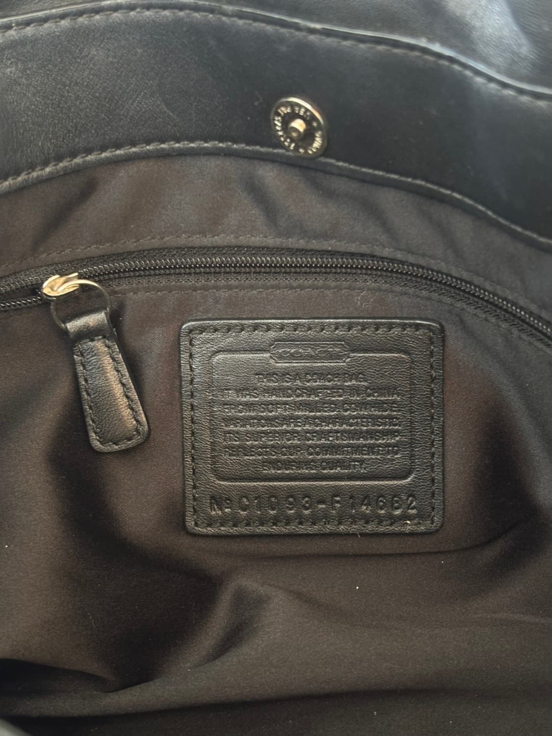 Old Coach Leather Bag 상품이미지10