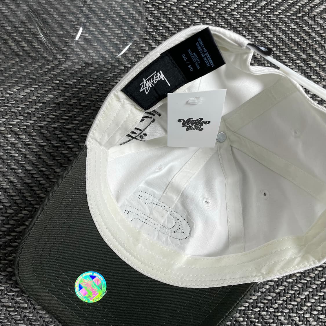 스투시 에스로고 투톤 올드스쿨 볼캡y 3351 상품이미지3