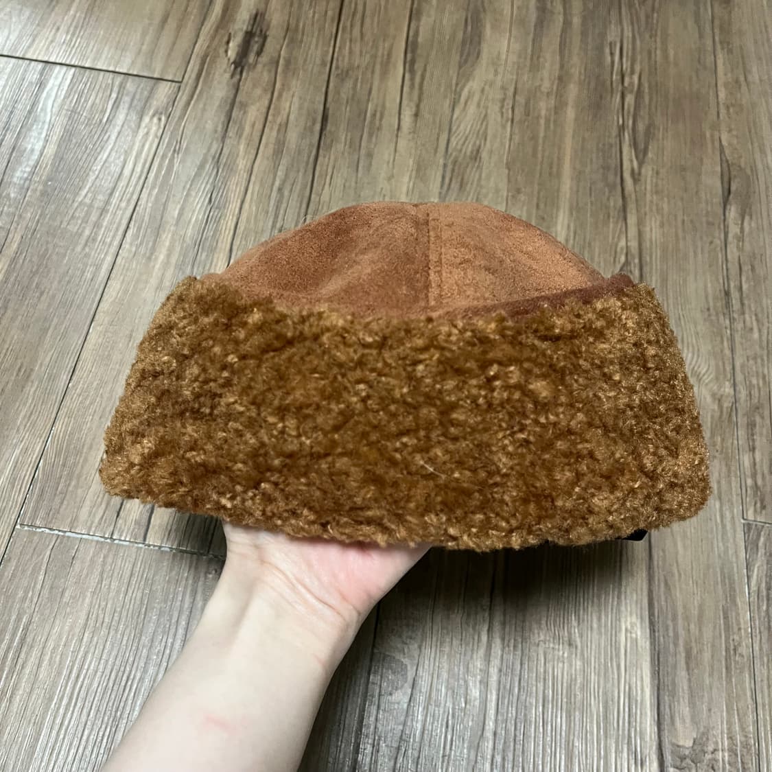 브라운 플라이트 트루퍼캡 상품이미지4