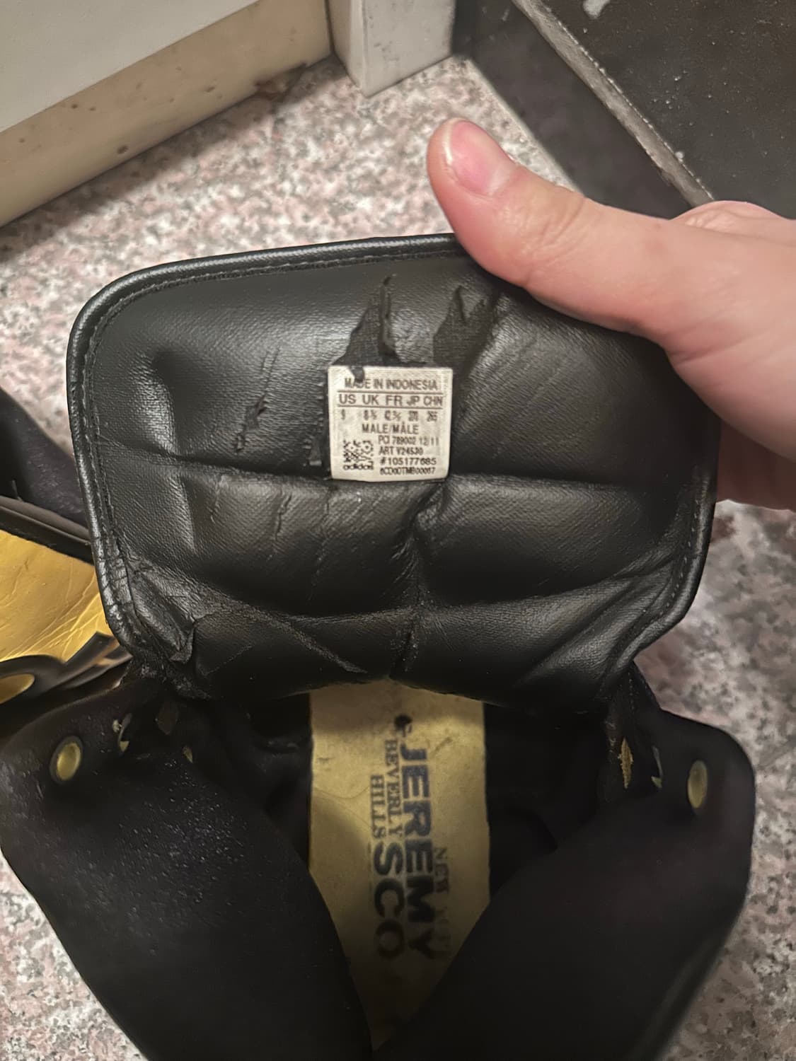 아디다스 제레미스캇 인스팅스하이 옐로 상품이미지5