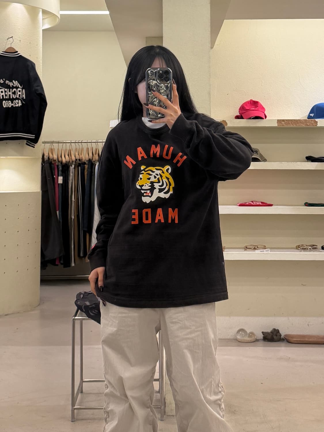 휴먼메이드 그래픽 롱슬리브 티셔츠 U1602 상품이미지1