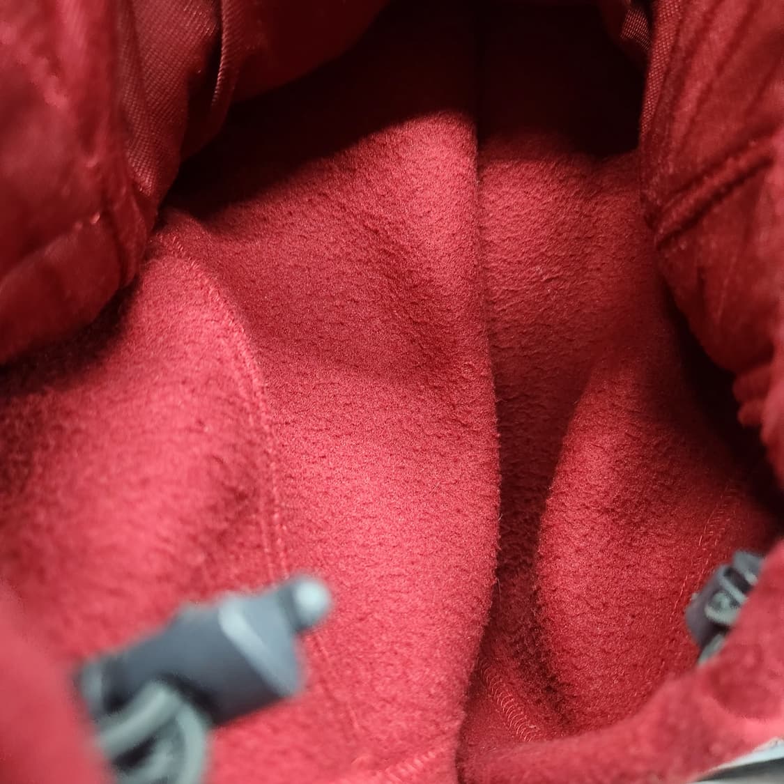 노스페이스 숄더패치 버건디 스트링 후리스 100(XL) 상품이미지5