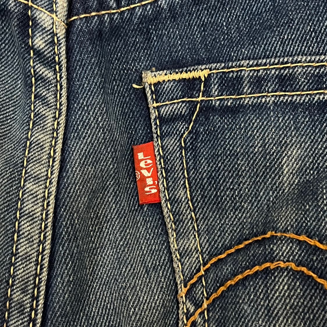 [정품] 리바이스 진청 데님 청바지 b14 상품이미지5