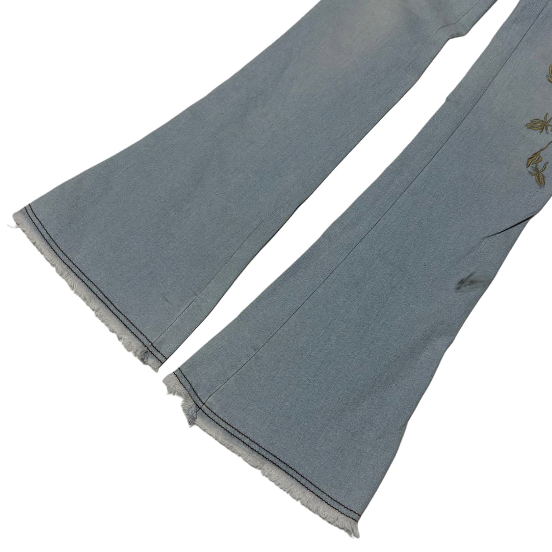 flower embroidery flared jeans 상품이미지4