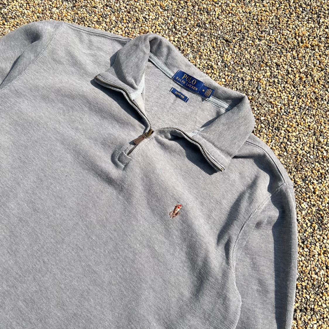 폴로 (POLO RalphLauren)그레이 반집업 니트 상품이미지2