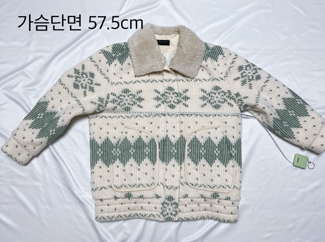 시슬리 노스텔지아 퍼카라 중기장 점퍼 (55-66) 상품이미지5