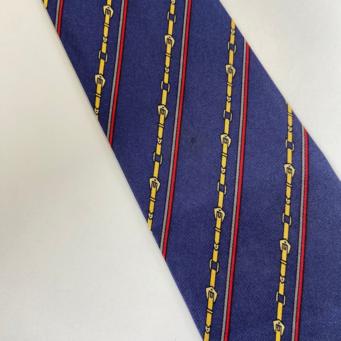 셀린느(celine) 명품 정품 심플로고 넥타이 상품이미지8