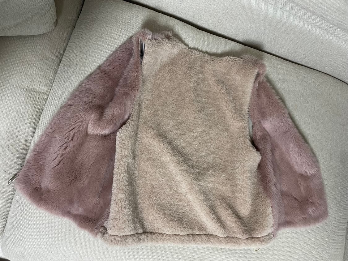 밍크 양모 콤비 베스트 상품이미지9