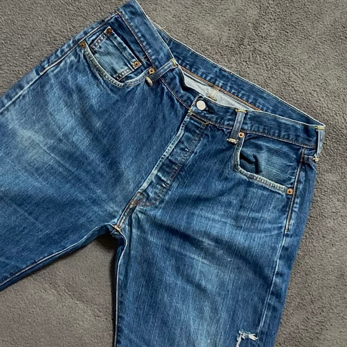 리바이스 501 블랭크탭 데님팬츠 W L 상품이미지3