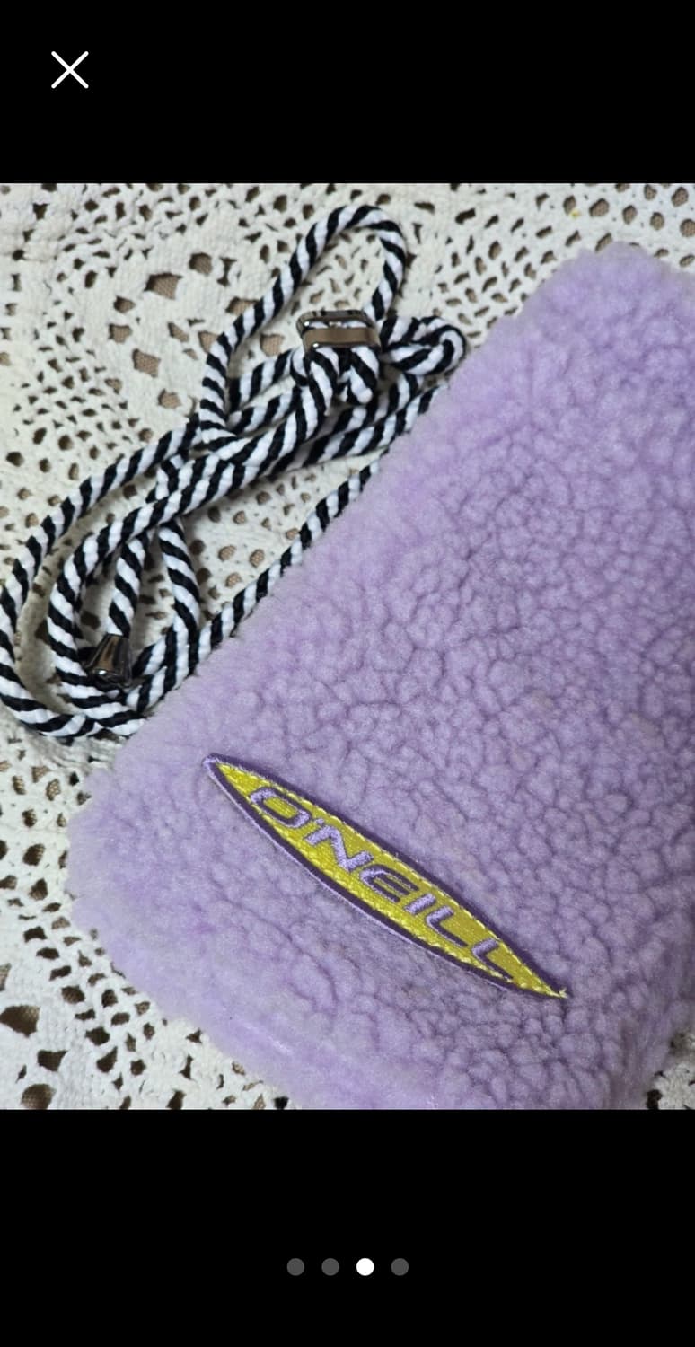 오닐 뽀글이 미니 크로스백(라이트퍼플) 상품이미지3