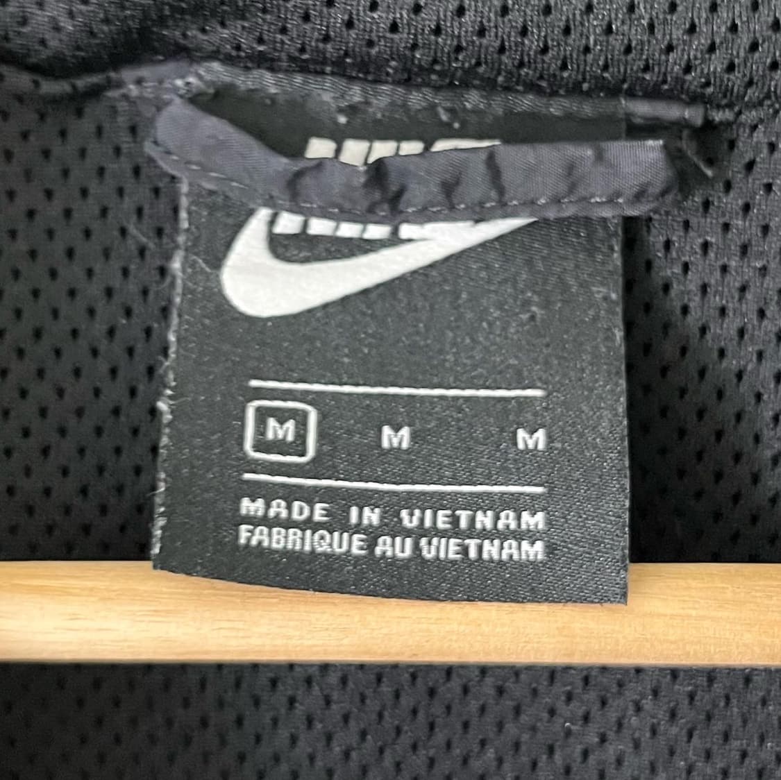 나이키 블랙 화이트 윈드 아노락 상품이미지6