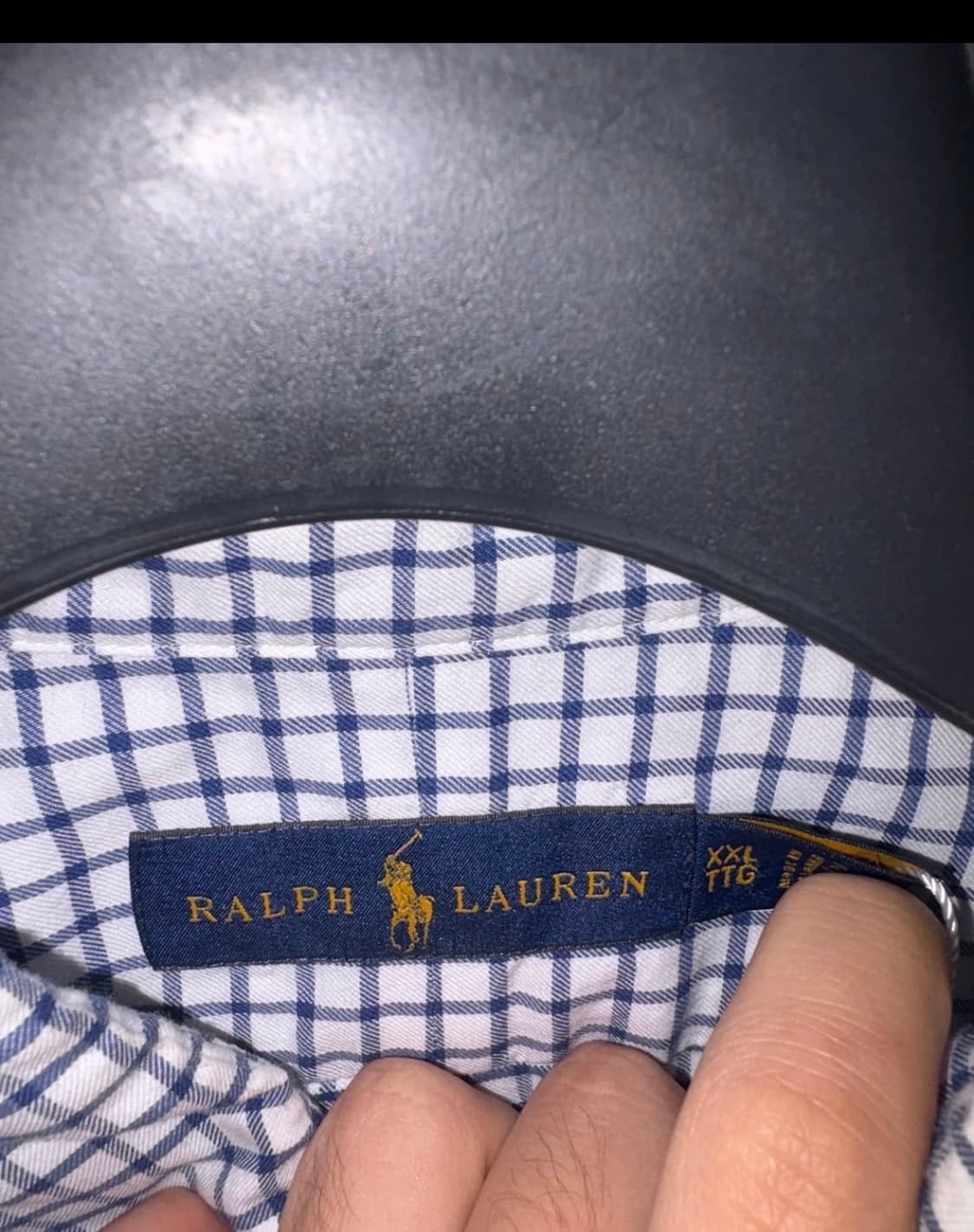 폴로 체크 셔츠 상품이미지2