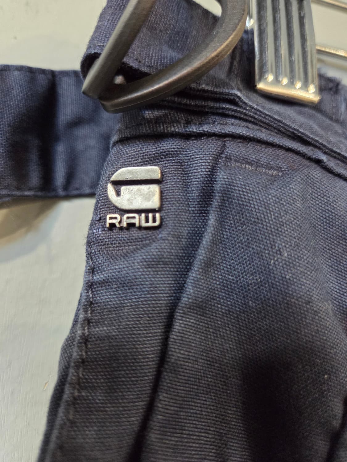 G-Star RAW 네이비 면바지(W28/L32)남여공용 상품이미지3