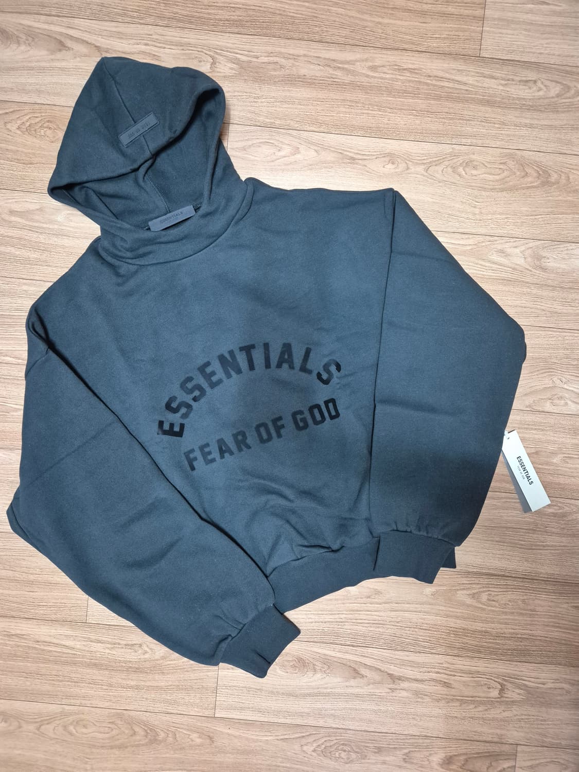 (새상품) 피어오브갓에센셜 더 블랙 컬렉션 후드 제트 블랙 상품이미지1