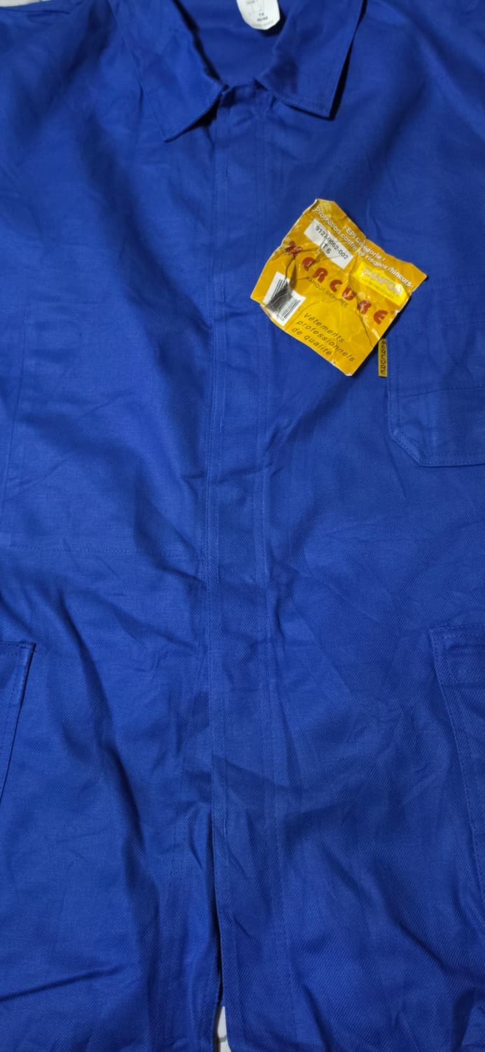 MERQURE 프렌치 로얄 블루 워크 자켓 2XL 상품이미지4